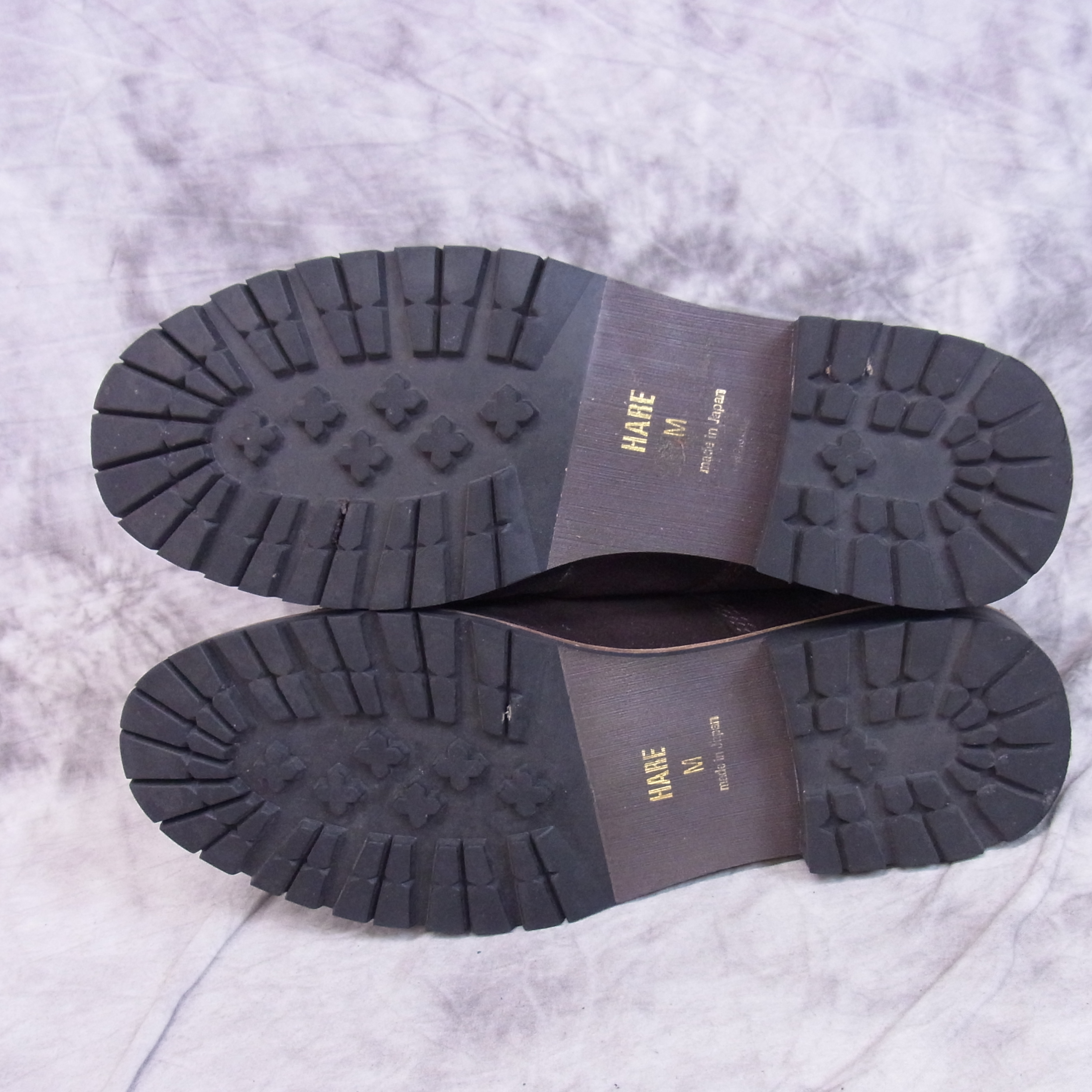 実際に弊社で買取させて頂いたHARE/ハレ 6ホール スエードレザー ショートブーツ/Mの画像 2枚目