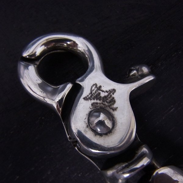 実際に弊社で買取させて頂いたSTANLEY GUESS/スタンリーゲス スカルリンクw/スカル クラシッククリップブレスレットの画像 4枚目