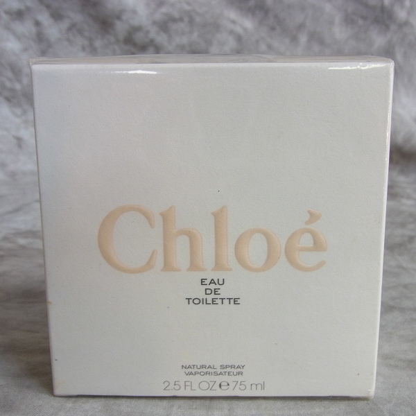 実際に弊社で買取させて頂いた【未開封】Chloe/クロエ EAU DE TOILETTE 2.5 FL oze /75ml