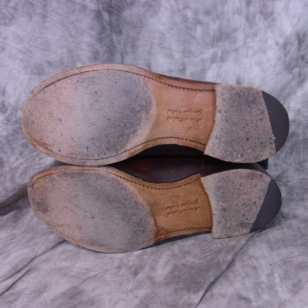 実際に弊社で買取させて頂いたCHEANEY/チーニー Lancaster II R/ランカスター ミリタリースタイル アンクルブーツ/UK7の画像 2枚目