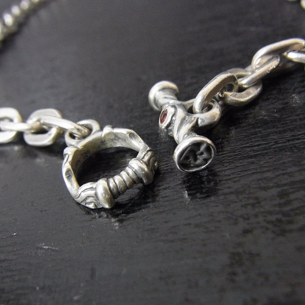 実際に弊社で買取させて頂いた【ギャラ付】TRAVIS WALKER/トラヴィスワーカー オーバルリンクチェーン 20inchの画像 1枚目