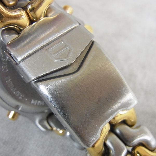 実際に弊社で買取させて頂いたTAG HEUER/タグホイヤー セナモデル クロノグラフ CG1123-0【動作未確認】の画像 2枚目