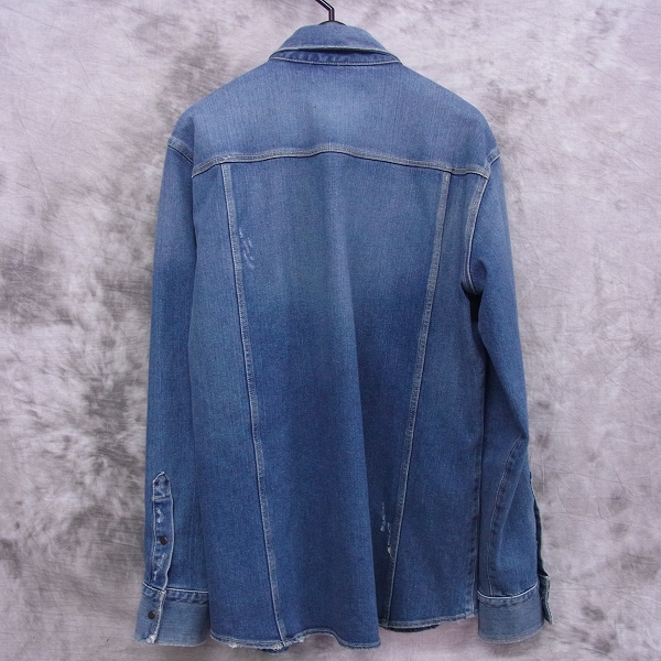 実際に弊社で買取させて頂いたjunhashimoto/ジュンハシモト G SHIRT/デニムシャツ 1040000003/5の画像 1枚目