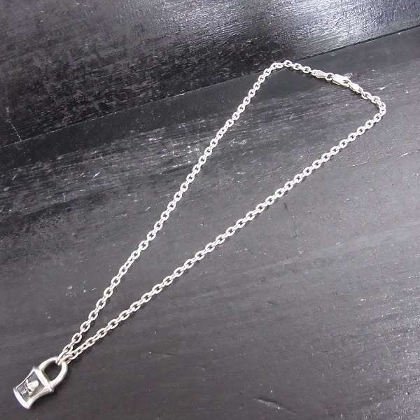 実際に弊社で買取させて頂いたTHIRTEEN DESIGNS/サーティーンデザインズ シェイプドロックスカルネックレスペンダントの画像 4枚目