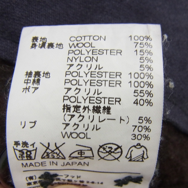 NEIGHBORHOOD/ネイバーフッド N-1D 16AW デッキジャケット