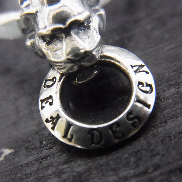 実際に弊社で買取させて頂いたDEAL DESIGN/ディールデザイン スモール ライオンノッカー リング 9号の画像 6枚目