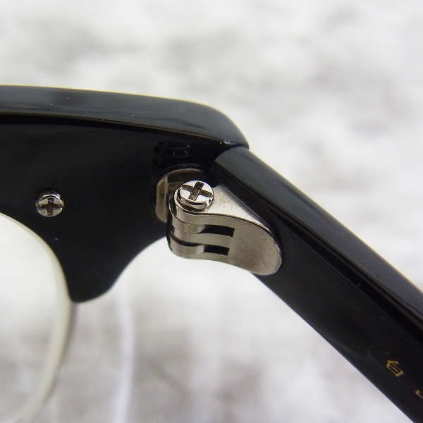 実際に弊社で買取させて頂いた白山眼鏡店/ハクサンガンキョウテン サーモント フルリム 度入りの画像 3枚目