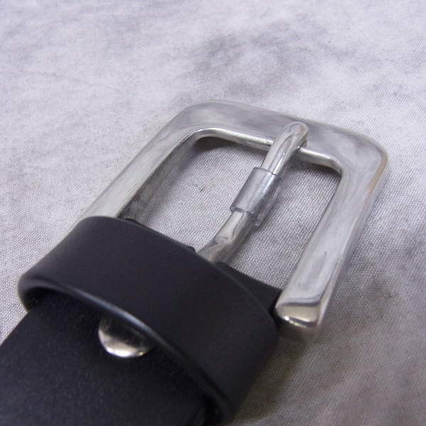 実際に弊社で買取させて頂いたCRIMIE/クライミー レザー スター スタッズベルト/30の画像 1枚目