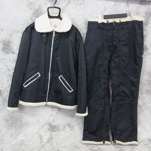 実際に弊社で買取させて頂いたGOODENOUGH/グッドイナフ GWB-6 ボアフライトジャケット セットアップ/M