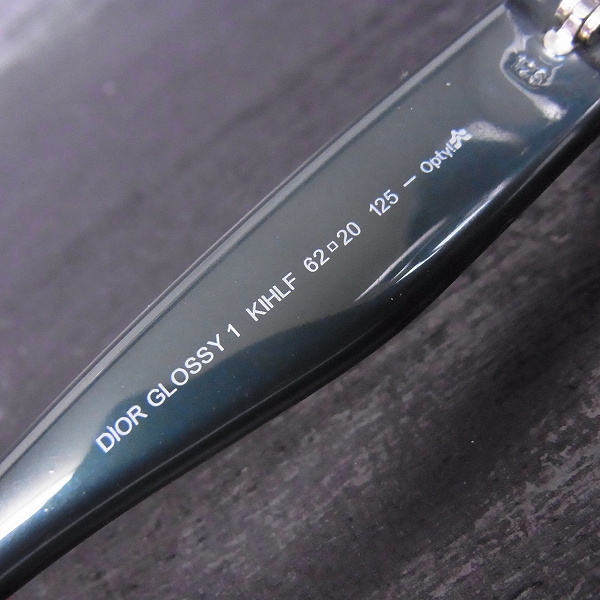 実際に弊社で買取させて頂いたChristian Dior/クリスチャンディオール サングラス/DIOR GLOSSY 1 KIHLF の画像 5枚目