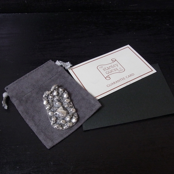 実際に弊社で買取させて頂いた【ギャラ付き】STANLEY GUESS/スタンリーゲス マルチスカルドッグタグ/ラージの画像 6枚目