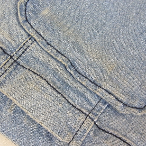 実際に弊社で買取させて頂いたBUFFALO BOBS/バッファローボブズ デニム ダブルジャケット/1の画像 8枚目