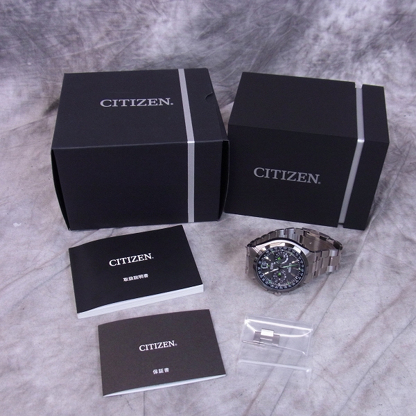 実際に弊社で買取させて頂いたCITIZEN/シチズン アテッサ エコドライブ 腕時計 CC1086-50E の画像 8枚目