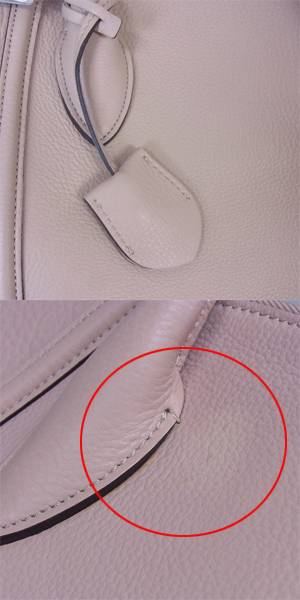 実際に弊社で買取させて頂いたMACKINTOSH/マッキントッシュ 牛革/ソフトレザー ボストンバッグ/G5101-200-40の画像 9枚目