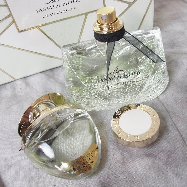 実際に弊社で買取させて頂いたBVLGARI/ブルガリ モン ジャスミン ノワール オードトワレ75ml+15ml　の画像 1枚目