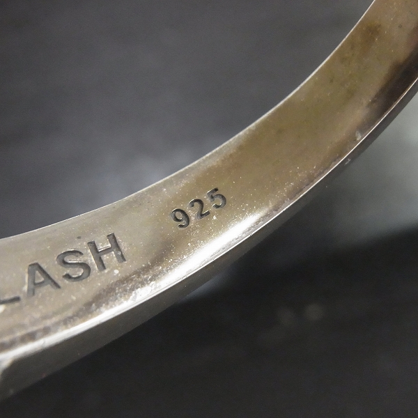 BACKLASH バックラッシュ シルバーバングル BACKLASHシルバー+リザード