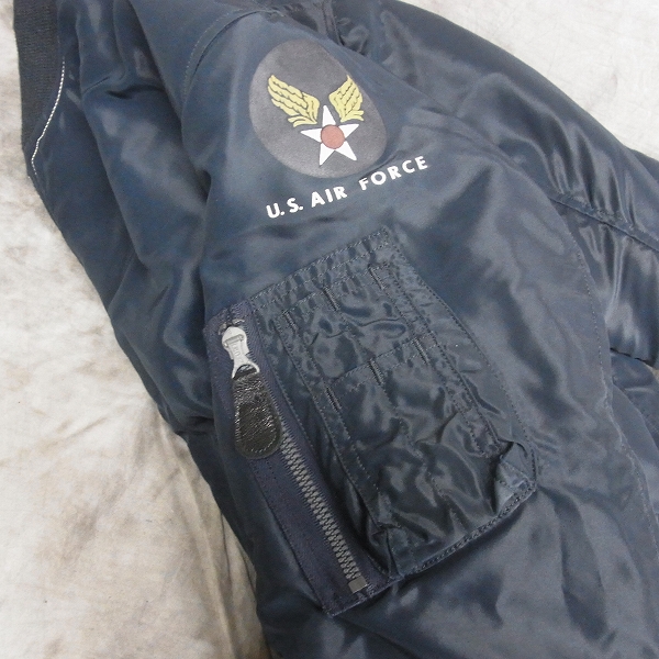 実際に弊社で買取させて頂いたBUZZ RICKSON'S/バズリクソンズ  MA-1  フライトジャケット  B-15C M13260 BR11315 size36の画像 6枚目