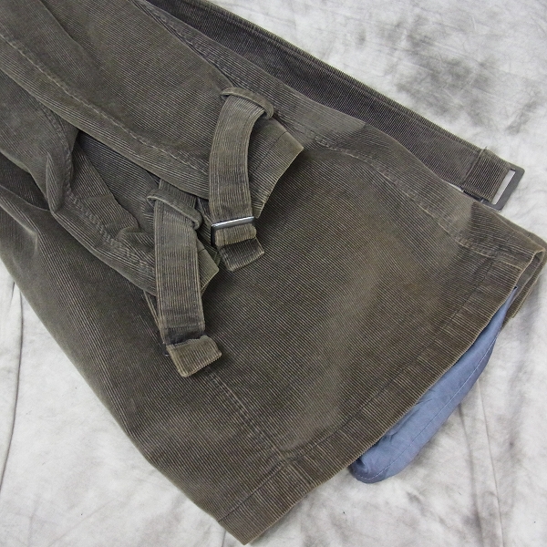 実際に弊社で買取させて頂いたETRO/エトロ コーデュロイトレンチコート/Mの画像 6枚目