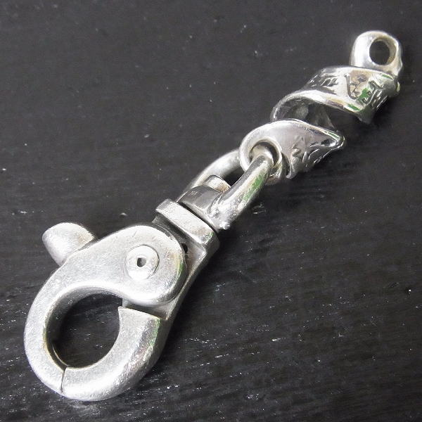 実際に弊社で買取させて頂いたDEAL DESIGN/ディールデザイン フレイム フラッグ シルバー キーリングの画像 1枚目