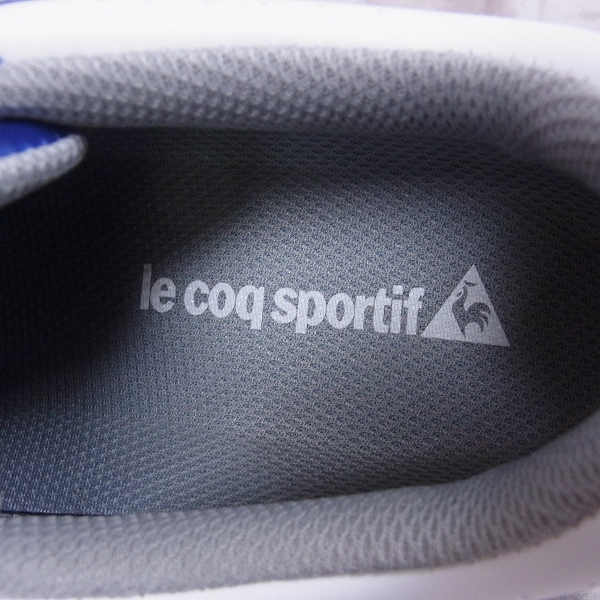 実際に弊社で買取させて頂いたLe coq sportif/ルコック ゴルフシューズ ダイヤルタイプ QQ0592/25.5の画像 4枚目