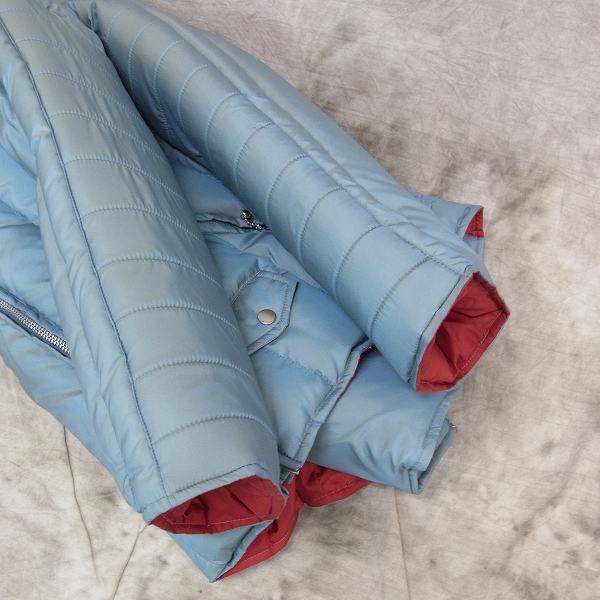 実際に弊社で買取させて頂いたGOODENOUGH/グッドイナフ ダウンジャケット ライトブルー/Lの画像 5枚目