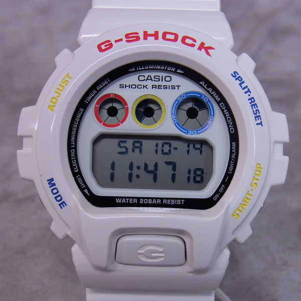 実際に弊社で買取させて頂いたG-SHOCK×メディコムトイ 限定コラボ 30周年記念 BE@RBRICK/ベアブリック ホワイト DW-6900MT-7JR 