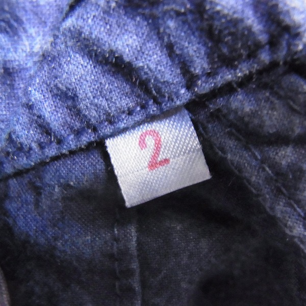 実際に弊社で買取させて頂いたBLUEBLUE JAPAN/ブルーブルー 日本製 長袖デニムシャツ/Mの画像 3枚目