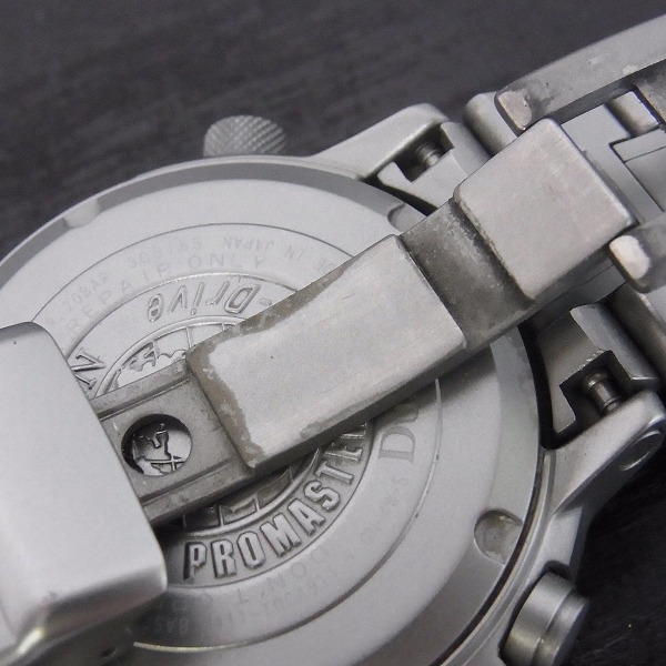 実際に弊社で買取させて頂いたCITIZEN/シチズン エコドライブ プロマスター チタン製 H411-T004911の画像 4枚目