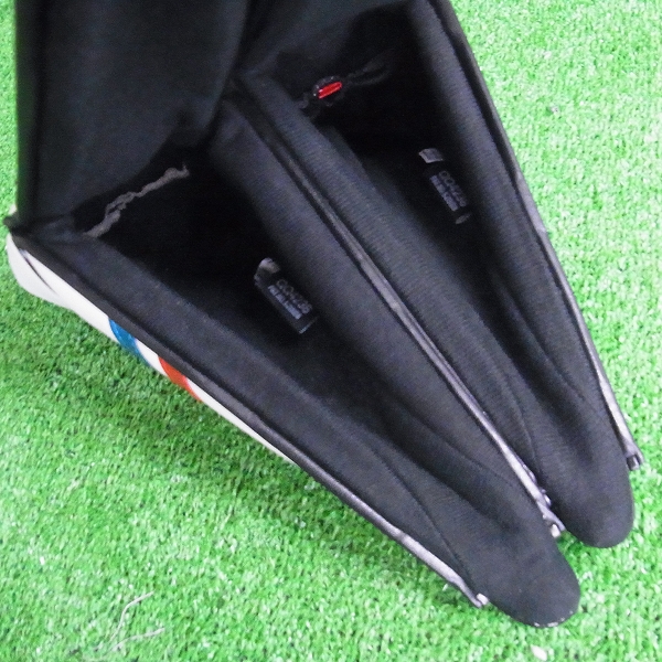 実際に弊社で買取させて頂いたLe coq sportif/ルコック ヘッドカバー2点セット QQ4238 フェアウェイウッド用 ホワイトの画像 6枚目