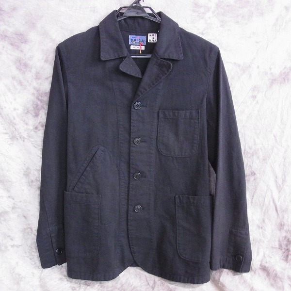 実際に弊社で買取させて頂いたBLUEBLUE JAPAN/ブルーブルー 日本製 インディゴジャケット/L