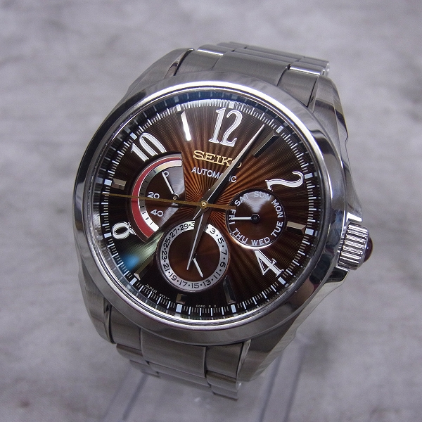 実際に弊社で買取させて頂いたSEIKO/セイコー BRIGHTZ/ブライツ バカルディコラボ ワーリザーブ バカルディ8 SDGC017 500個限定の画像 0枚目