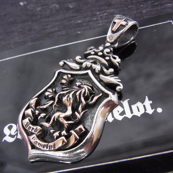 実際に弊社で買取させて頂いた【ギャラ付き】Lord Camelot/ロードキャメロット ライオンモチーフ エンブレムペンダント/LC-200 