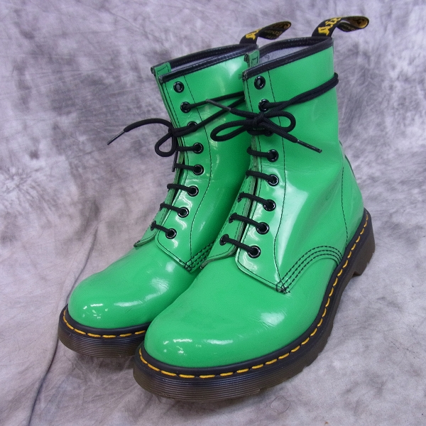 Dr.Martens ドクターマーチン  8ホール UK8  グリーン