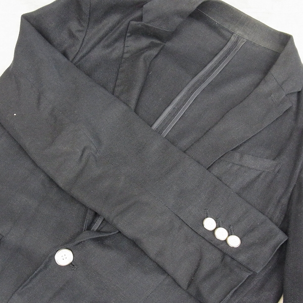 実際に弊社で買取させて頂いたBUFFALO BOBS/バッファローボブズ 麻混 テーラードジャケット/1の画像 8枚目