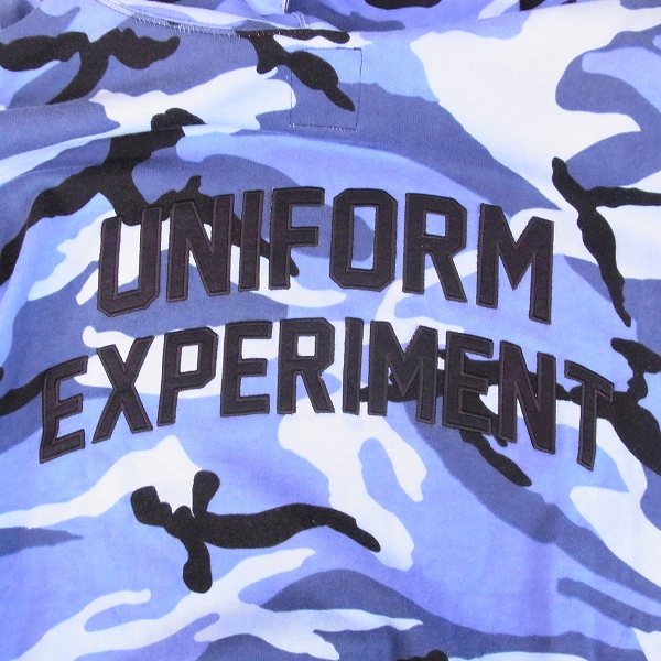 実際に弊社で買取させて頂いたuniform experiment/ユニフォームエクスペリメント カモ柄パーカー/1の画像 5枚目