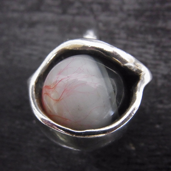 実際に弊社で買取させて頂いたCRAZY PIG/クレイジーピッグ ボールアイヒューマンペンダントトップ SV925の画像 5枚目