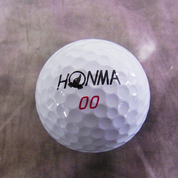 実際に弊社で買取させて頂いた【未使用】HONMA/ホンマ ゴルフボール TW-G6 3ダース ホワイトの画像 3枚目