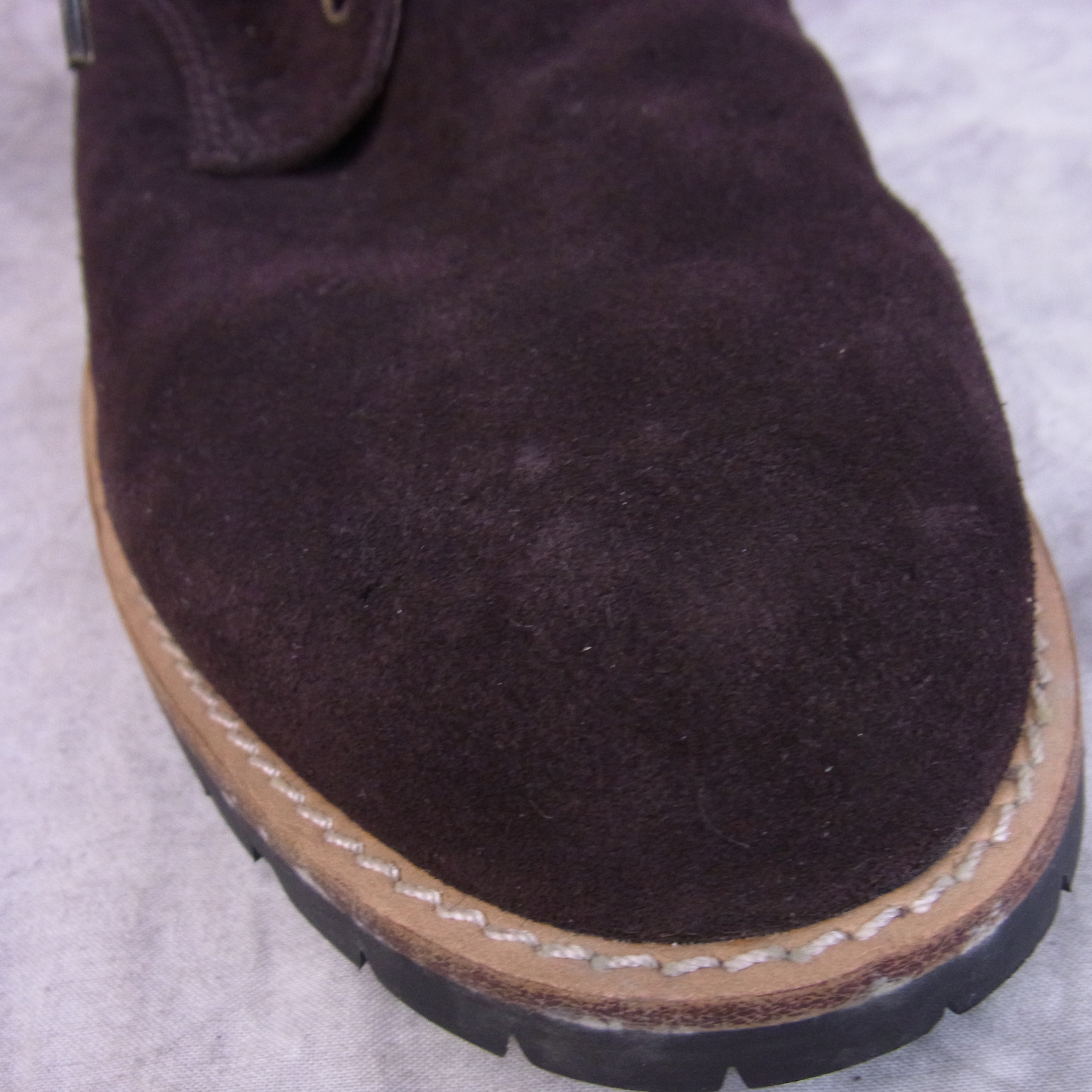 実際に弊社で買取させて頂いたHARE/ハレ 6ホール スエードレザー ショートブーツ/Mの画像 7枚目