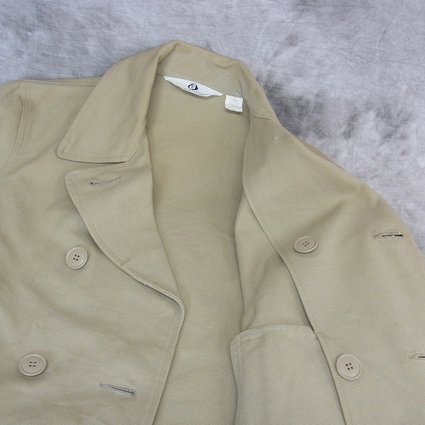 実際に弊社で買取させて頂いたGOODENOUGH/グッドイナフ Pコート アウター/Sの画像 4枚目