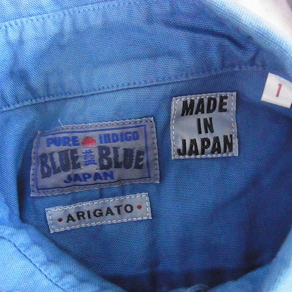 実際に弊社で買取させて頂いたBLUEBLUE/ブルーブルー シャツ・デニムシャツ2点セット/1の画像 2枚目