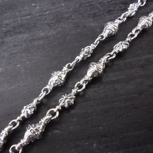 実際に弊社で買取させて頂いた【ギャラ付】Lord Camelot/ロードキャメロット　 クロス&バレルリンク デザインチェーン LC-1006SAP50 50cmの画像 3枚目