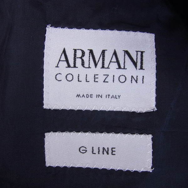 実際に弊社で買取させて頂いたARMANI COLLEZIONI/アルマーニ コレツィオーニ G LINE セットアップスーツ 48の画像 2枚目