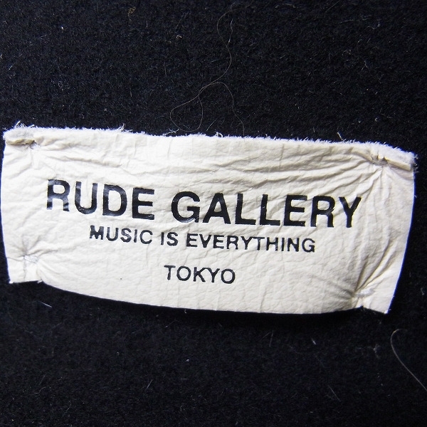 実際に弊社で買取させて頂いたRUDE GALLERY/ルードギャラリー ウール中折ハットの画像 5枚目