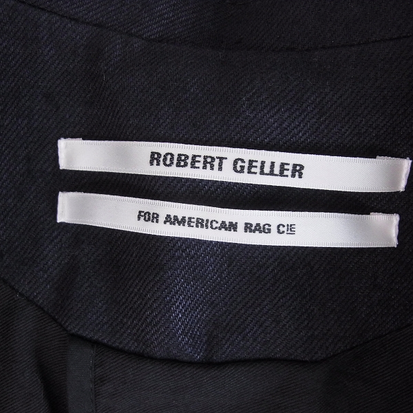 実際に弊社で買取させて頂いたROBERT GELLER for AMERICAN RAG CIE/ロバートゲラー×アメリカンラグシー リネン チェスターコート 44の画像 2枚目