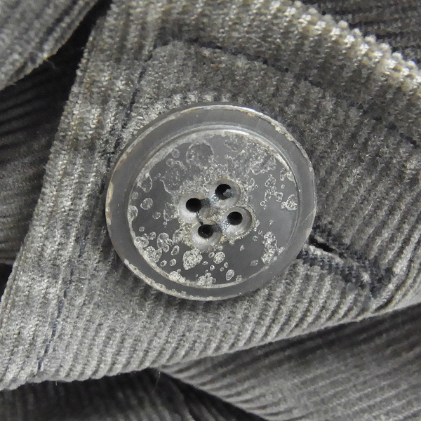 実際に弊社で買取させて頂いたETRO/エトロ コーデュロイトレンチコート/Mの画像 8枚目