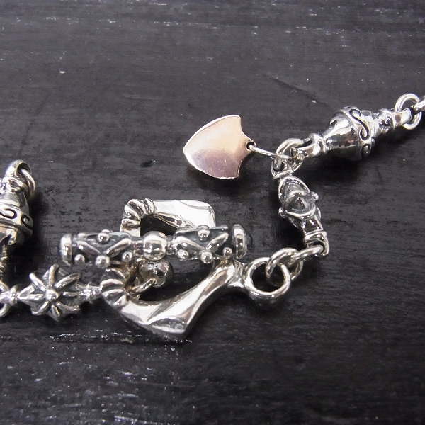 実際に弊社で買取させて頂いた【ギャラ付】Lord Camelot/ロードキャメロット　 クロス&バレルリンク デザインチェーン LC-1006SAP50 50cmの画像 5枚目