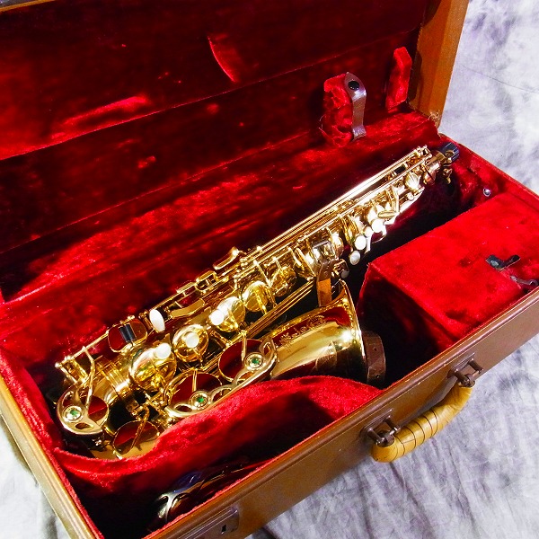 実際に弊社で買取させて頂いた★SELMER/セルマー 1986年製 SUPER ACTION SERIE Ⅱ アルトサックス ケース付