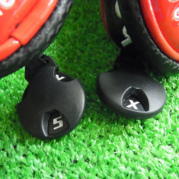 実際に弊社で買取させて頂いたLe coq sportif/ルコック ヘッドカバー2点セット QQ4308 ユーティリティ用 ブラックの画像 8枚目