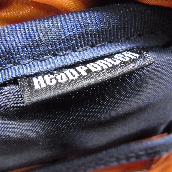 実際に弊社で買取させて頂いたHEAD PORTER/ヘッドポーター TANKER ORIGINAL/タンカーオリジナル OVAL WAIST BAG/オーバルウエストバッグ 622-0027の画像 6枚目