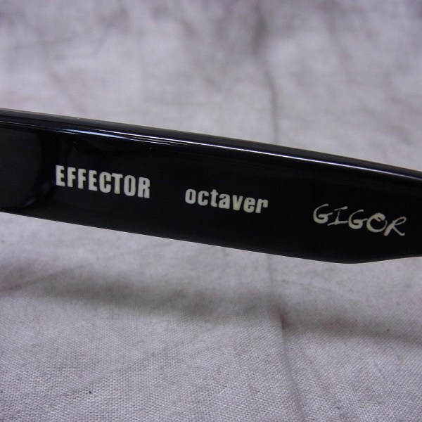 実際に弊社で買取させて頂いたEFFECTOR/エフェクター×GIGOR コラボ Octaver/オクターバー メガネ/眼鏡の画像 4枚目